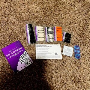 Color Street Drop Dead Gorgeous DIY MANI ☠️ 🎃